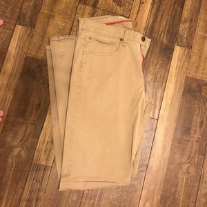 Wrangler RED straight leg pants